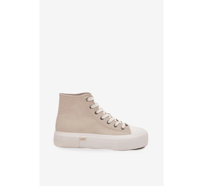 Dámské tenisky Na platformě model 21714392 ISLA WOMEN MID Béžové - Lee