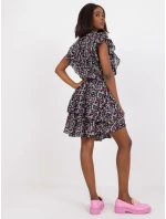 Šaty CHA SK 3003 1.37 čierna a ružová Šaty CHA SK 3003 1.37 čierna a ružová