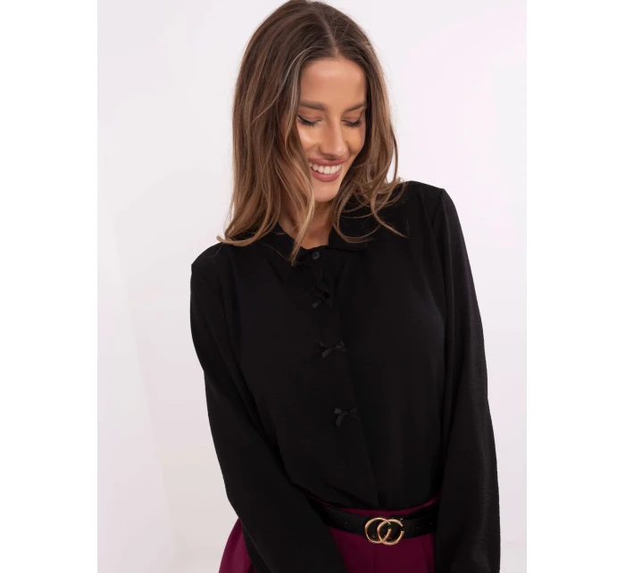 MI košeľa KS 91540.59P čierna