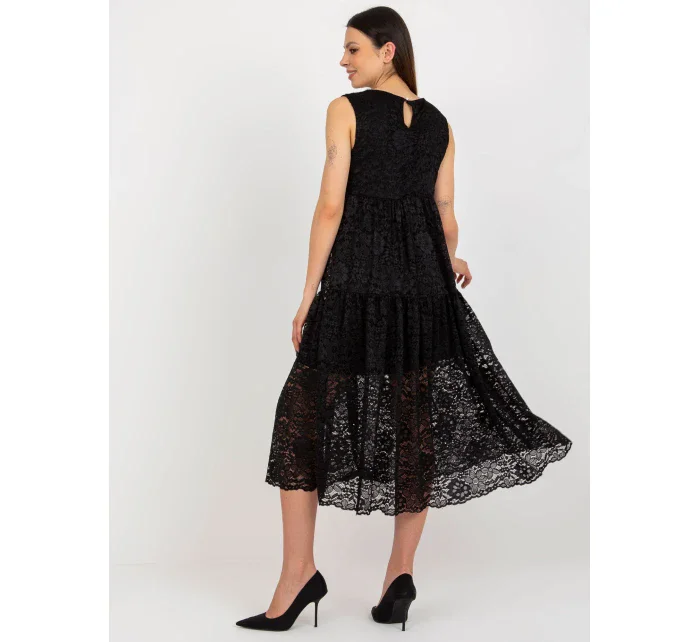 TW SK BI 8246 šaty.37X čierna