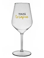 LIQUID THERAPY - priehľadný nerozbitný pohár na víno 470 ml