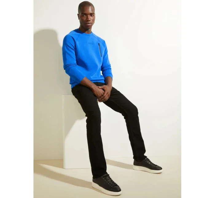 Pánska mikina U1YA22FL03P - G7K7 - Svetlá modrá - Guess