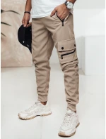Pánské kalhoty cargo béžové Dstreet model 21982795 - FashionStreet