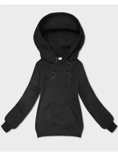 Voľná klokanka s kapucňou v grafitovej farbe s kapucňou S'West (B-11#)