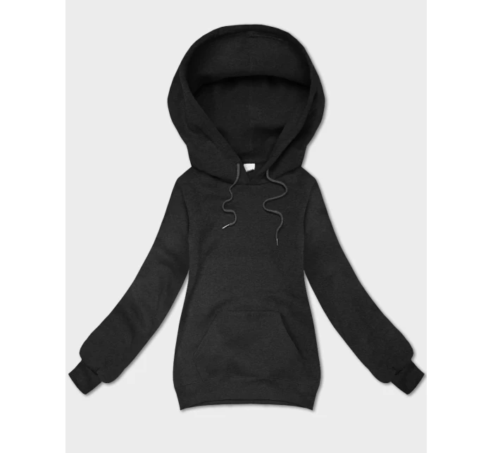 Voľná klokanka s kapucňou v grafitovej farbe s kapucňou S'West (B-11#) Voľná klokanka s kapucňou v grafitovej farbe s kapucňou S'West (B-11#)