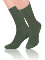 Pánske ponožky 018 olivové - Steven