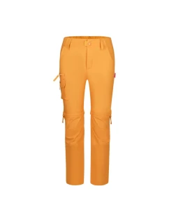 Nohavice na zips pre chlapcov/dievčatá Trollkids Kids Oppland Pants Slim Fit sahara sand (111-810)