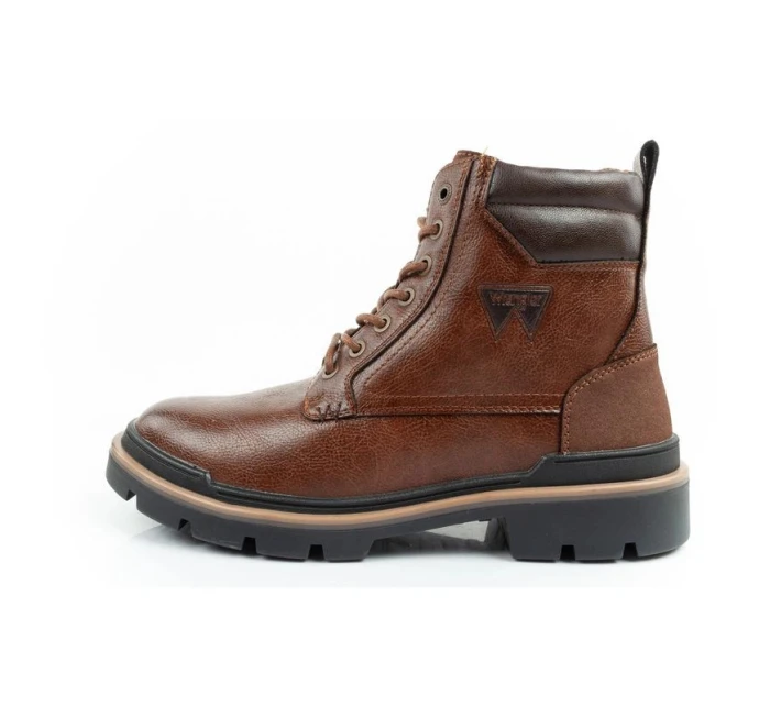 buty męskie  modne brązowe model 21361016 - Wrangler