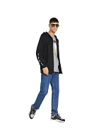 Pánske tričko ESS+ Tape Full-Zip TR M 848768 01 - Puma