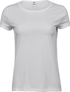 Tee Jays TJ 5063 Dámske tričko s vyhrnuteľnými rukávmi 18.5063 biele