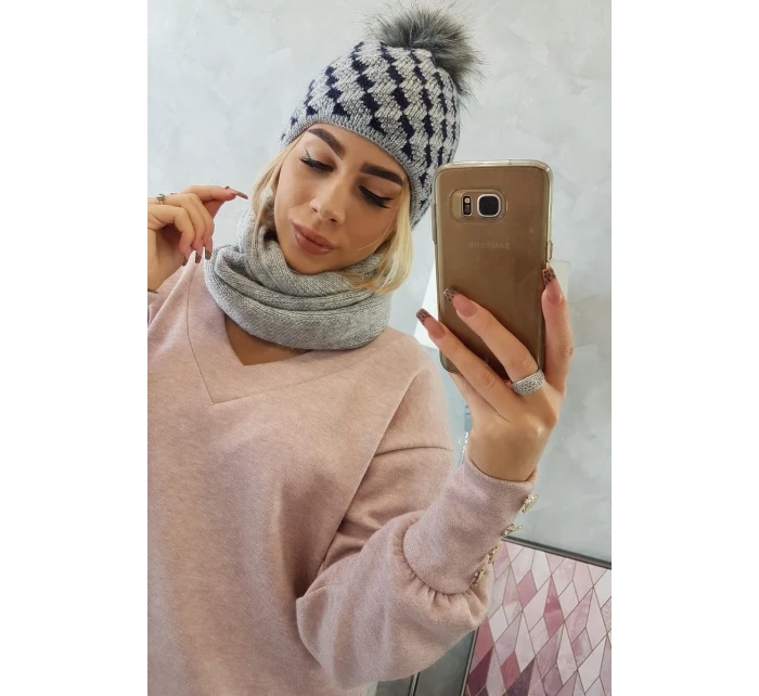 Dámská souprava model 18745412 tmavě šedá - K-Fashion