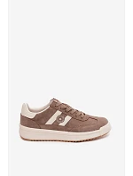 Dámské Sportovní Boty Sneakers Big Star model 22185479 Tmavá béžová - Big Star Shoes