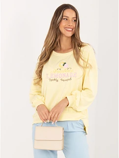 RV BL mikina A1218.11P svetložltá