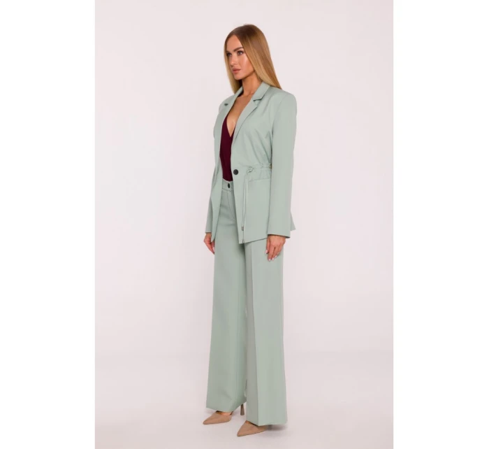 model 21295972 Blejzr se stahovacím pasem mátový - Moe