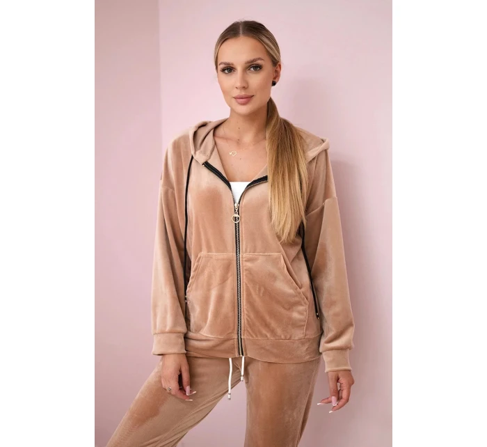 Dámský komplet model 20969711 Tmavě béžová - Kesi Dámský komplet model 20969711 Tmavě béžová - Kesi