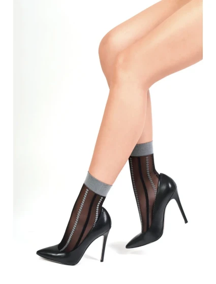 Vzorované ponožky JOY model 18377771 - Knittex