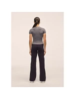 Dámske nohavice CASALL Jersey Straight Pant, čierne