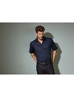 JN Popelínová business košile s krátkým rukávem 02.0 black model 22487631 - Daiber