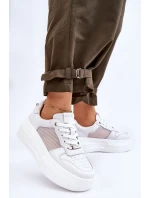 Dámské klasické sportovní boty model 21611259 Bíle - Goe