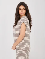 Tričko D12127M02858A dark lilac