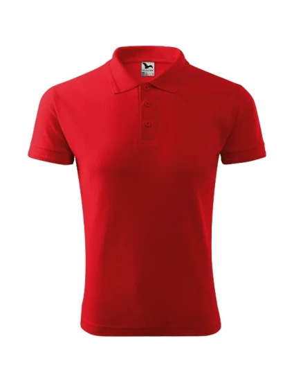 Pique Polo polokošile pánská červená