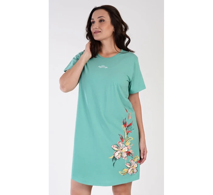 Dámska nočná košeľa s krátkym rukávom Alena