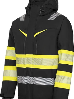 Jacket Padded bezpečnostní bunda 64. hi vis yellow/black model 22463327 - ProJob