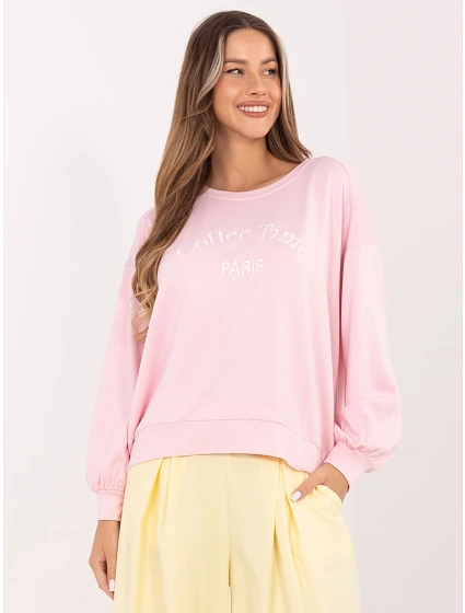 Mikina RV BL A1220.11 svetlo ružová