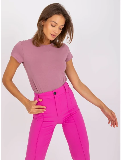 Tričko RV TS 4623.67 tmavo ružová