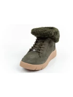 Dámska členková obuv F30232 1020 400Tmavo zelená s hnedou - Scholl