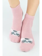 BAVLNENÉ PONOŽKY SO SILIKÓNOM SB009 DIEVČATÁ BAVLNENÉ PONOŽKY SO SILIKÓNOM SB009 DIEVČATÁ