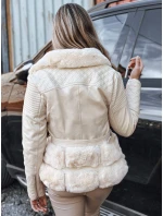 Dámská kožená bunda ramones s kožešinou Dstreet model 21993397 - FashionStreet