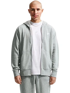 Pánská mikina Nike Club, šedá, FN3884 063, velikost XL