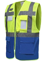 HVW HiVis síťovaná bezpečnostní vesta 79.W hi vis blue model 22502532 - Yoko HVW HiVis síťovaná bezpečnostní vesta 79.W hi vis blue model 22502532 - Yoko