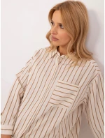 Koszula BP KS model 19688721 camelowy - FPrice Koszula BP KS model 19688721 camelowy - FPrice