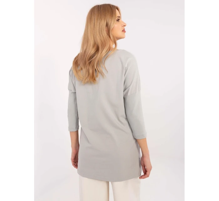 Blúzka CLM BZ 0035.93 sivá