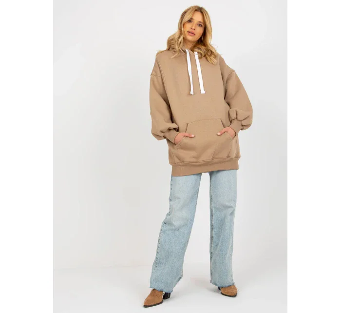 Dámska mikina EM BL 694.20X tmavo lila - FPrice