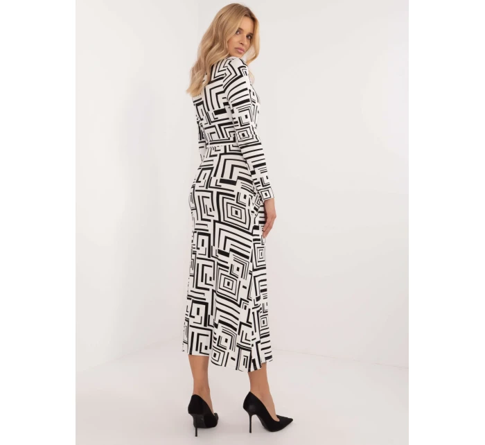 Sukienka LK SK model 20572072 biało czarny - FPrice
