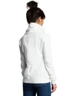 model 15097749 Mikina na zip ecru barva - BeWear