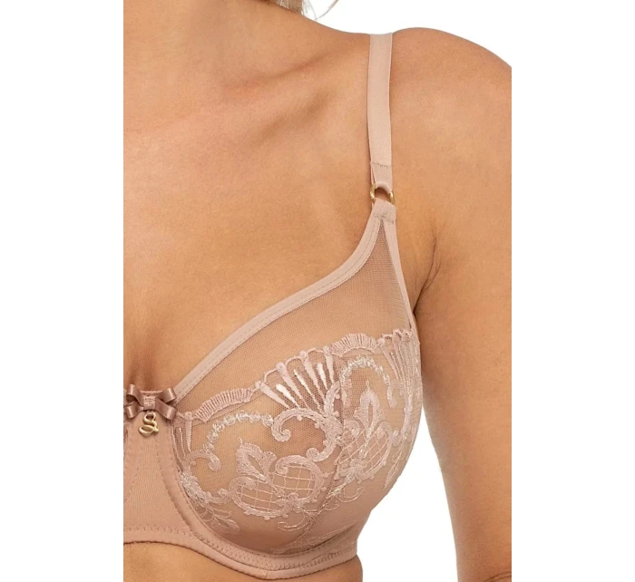 Dámska podprsenka Perla A143 cappucino - Samanta