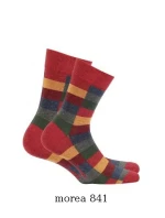 Pánske ponožky Wola Perfect Man vzorované W 94N03 Casual