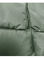 Zimní bunda v khaki barvě s límcem model 21246097 - LHD
