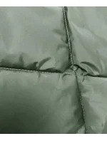 Zimní bunda v khaki barvě s límcem model 21246097 - LHD Zimní bunda v khaki barvě s límcem model 21246097 - LHD