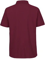 O Pánské piqué polo z bio bavlny bordeaux model 22503725 - Neutral O Pánské piqué polo z bio bavlny bordeaux model 22503725 - Neutral