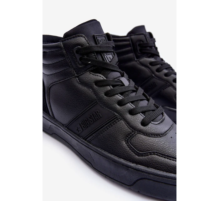 Buty Sportowe Męskie Memory Foam Big Star KK174135 906 Czarne Buty Sportowe Męskie Memory Foam Big Star KK174135 906 Czarne