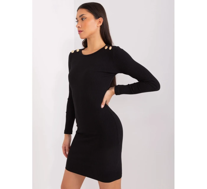 Dámske šaty RV SK 9219.13P Black - FPrice