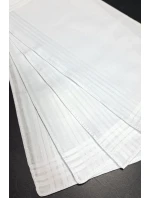 Dámske biele vreckovky CH-895 kpl=10ks