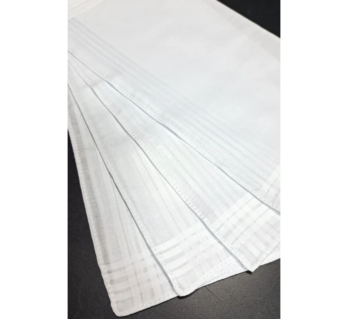 Dámske biele vreckovky CH-895 kpl=10ks