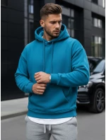 Pánska svetlomodrá mikina FashionStreet BX5108 Pánska svetlomodrá mikina FashionStreet BX5108