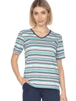 Dámske pyžamo 654 modré plus - REGINA